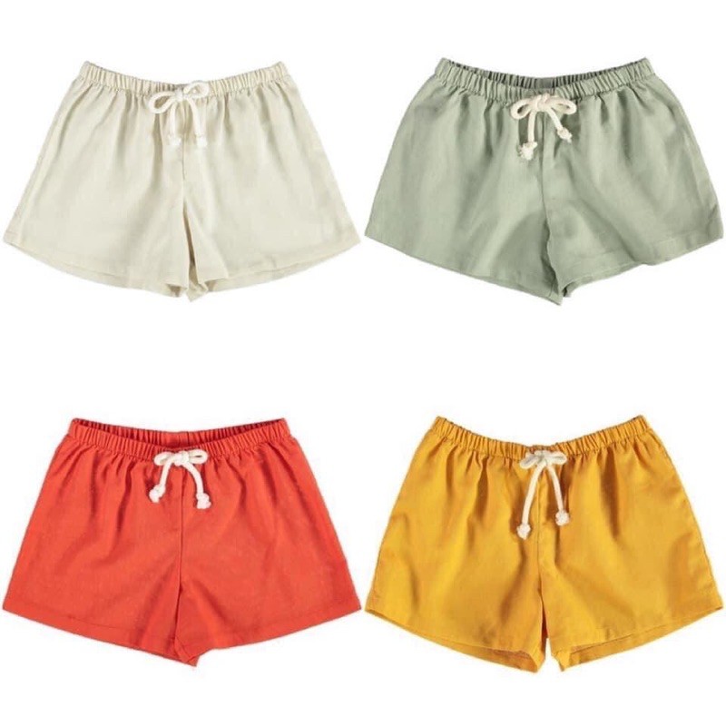 Quần short cho bé linen #Mango