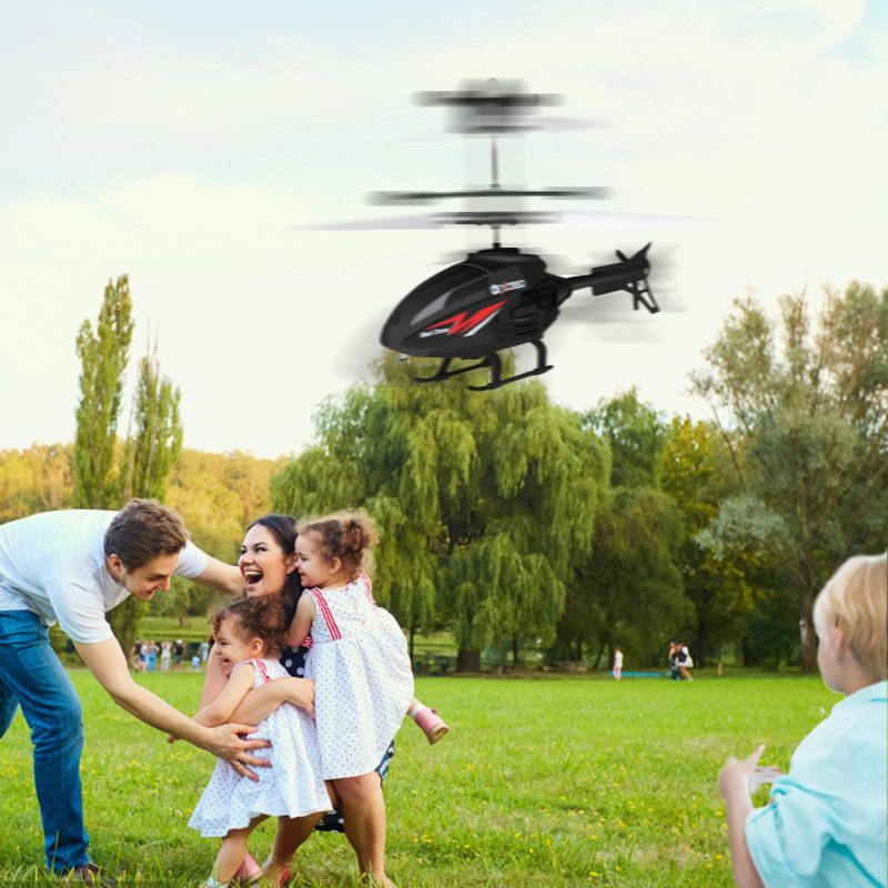Máy Bay Trực Thăng Mini Điều Khiển Từ Xa Cảm Biến Hồng Ngoại/Drone/USB