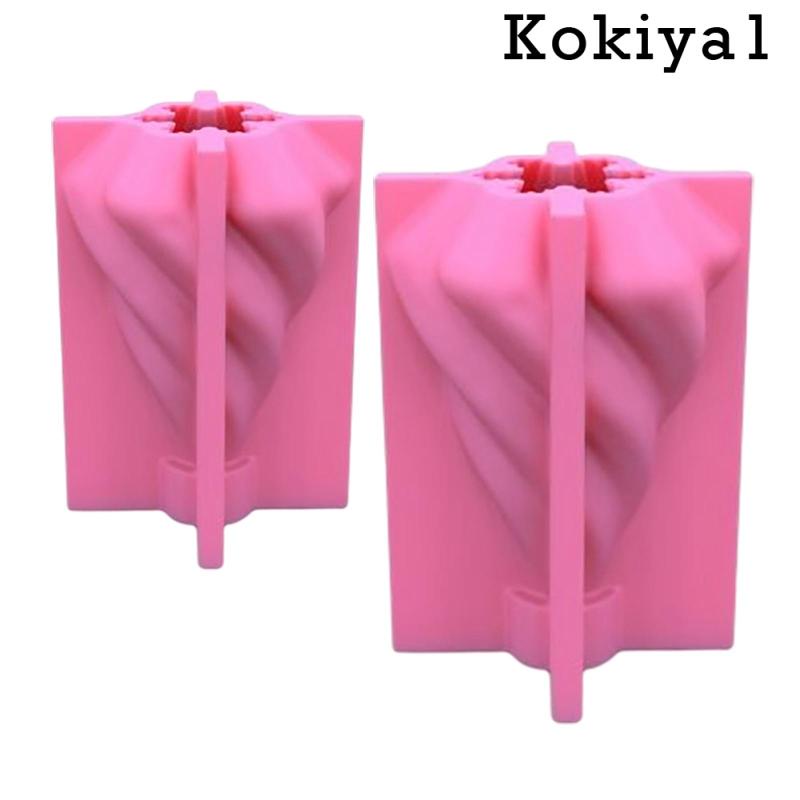 Khuôn Silicone Làm Nến Thơm Hình Nón Không Đều
