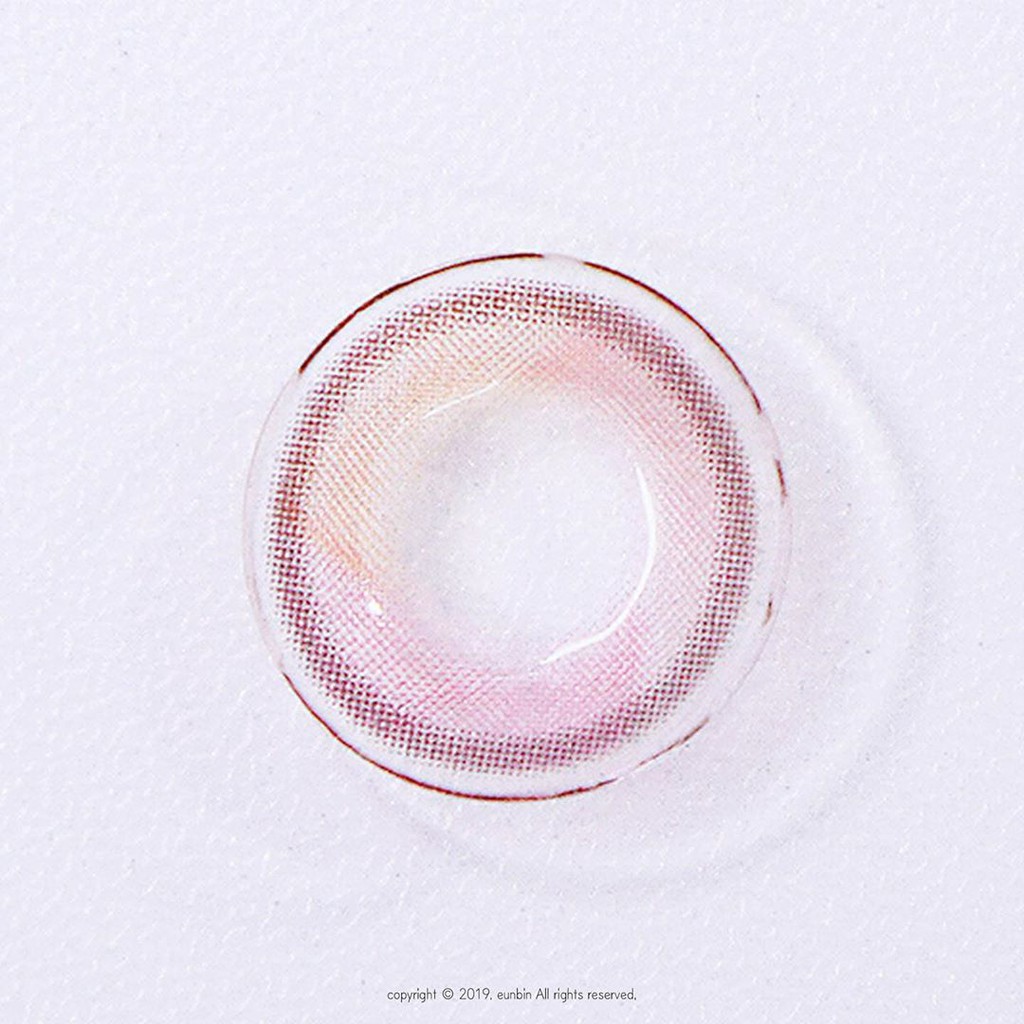 [Lens 1 Ngày] Áp Tròng LIGHLY MELLOW PINK - LENS TOWN KOREA Lens Ẩm Cao Giãn Nhẹ Tông Tây, Phù Hợp Cho Mắt Nhạy Cảm