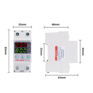 Rơ le bảo vệ điện áp Svp916 220v 40/63/80a