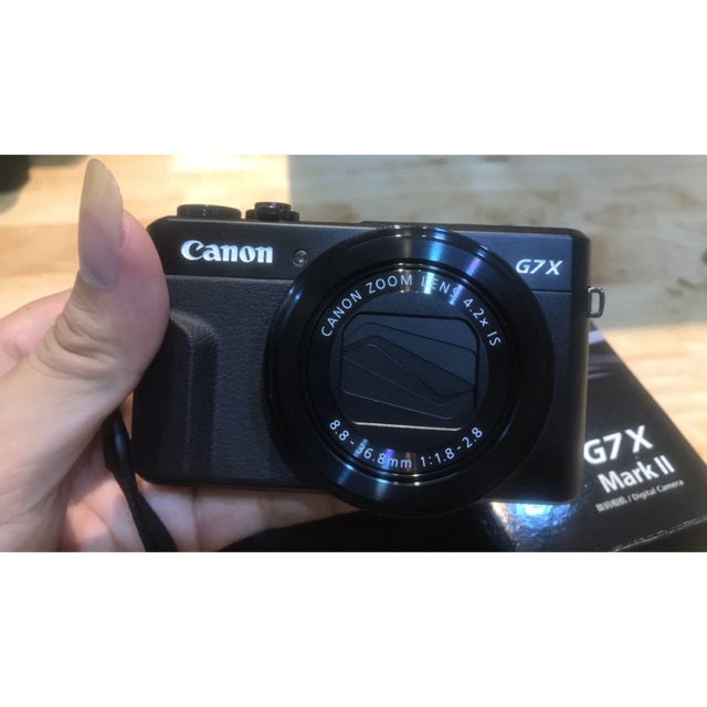 Máy ảnh Canon G7 X Mark II( hàng like new) | BigBuy360 - bigbuy360.vn