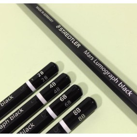 Bút Chì Than Staedtler Đức Mars Lumograph Black Cao Cấp 100B - 1 Cây