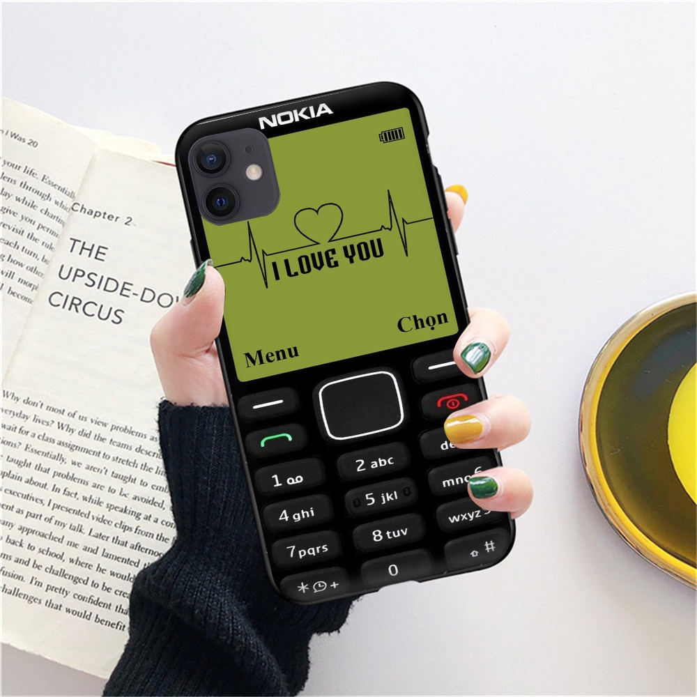 Ốp Điện Thoại Mềm In Hình Nokia D Cho iPhone 5 5s SE 2016 6 6s 6Plus 6sPlus 7 8 7Plus 8Plus X XS XR XS Max