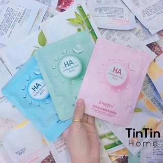 [RẺ VÔ ĐỊCH] Mặt nạ giấy dưỡng da mụn cấp ẩm thải độc HA Images MN02 TINTIN