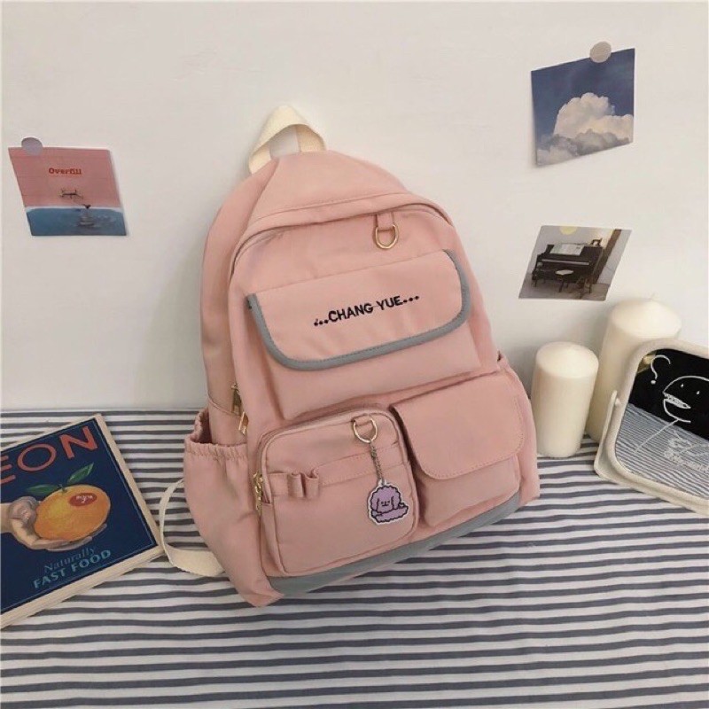 Balo Đi Học Unisex Nam Nữ Thời Trang ulzzang NUKI