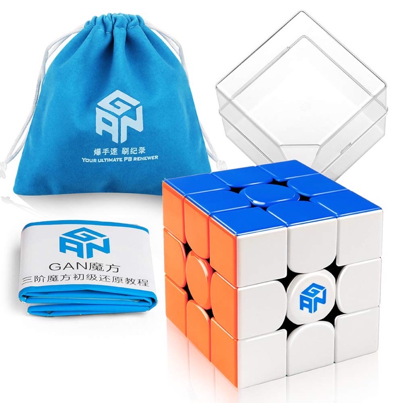 Rubik 3x3 Gan 356 M 3x3 bản Lite/Standard - Rubik Gan 356M nam châm cao cấp