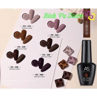 Sơn gel AS mã KK | chai đen