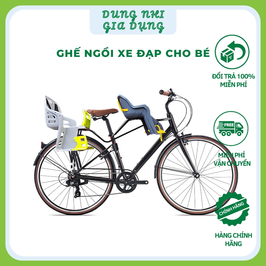 Ghế Ngồi Xe Đạp Cho Bé Có Đai Giữ Chất Liệu Nhựa Song Long