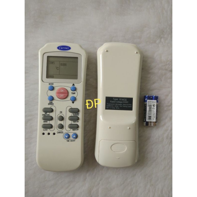 Điều Khiển Máy Lạnh Carrier ( Hàng Chính Hãng Mới 100% )