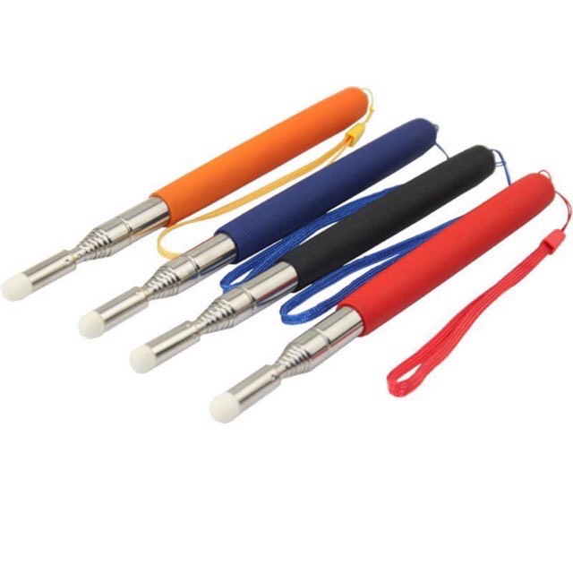 Siêu Rẻ Que chỉ bảng inox đầu nỉ 1 mét