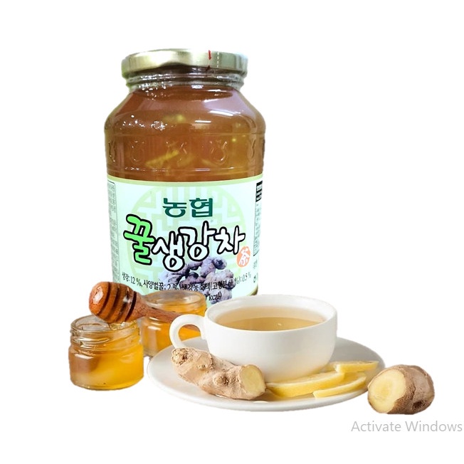 Trà Gừng Mật Ong 1kg Hàn Quốc Cao Cấp