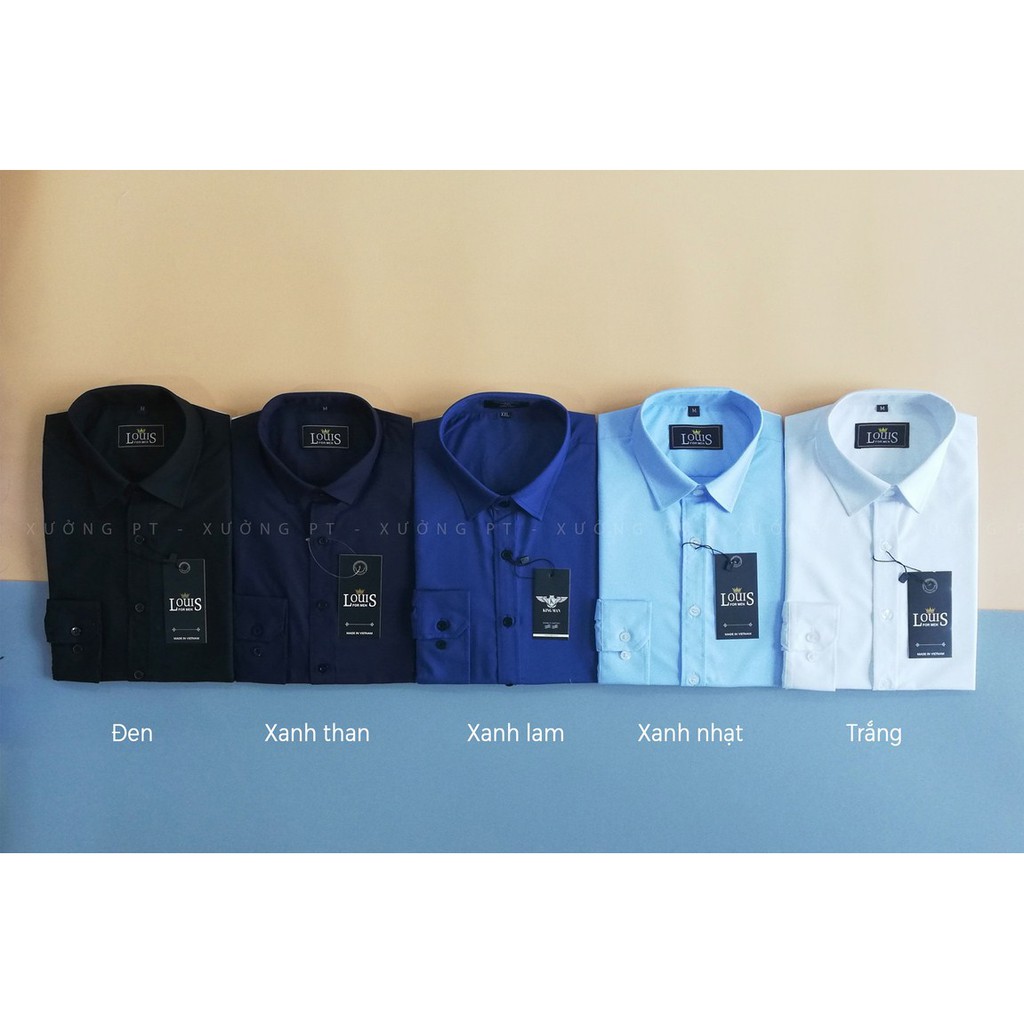 Áo sơ mi nam 5 màu siêu đẹp giá gốc tận xưởng của Xilet | BigBuy360 - bigbuy360.vn