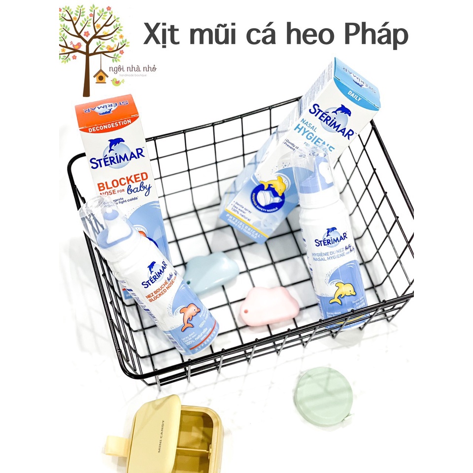 Xịt Mũi Cá Heo Sterimar Pháp 100ml