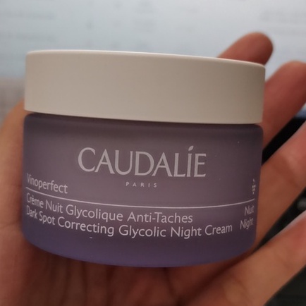 Kem dưỡng đêm giảm nám, tàn nhang, trắng sáng, căng mịn da Caudalie Vinoperfect Dark Spot Correcting Glycolic Night 50ml