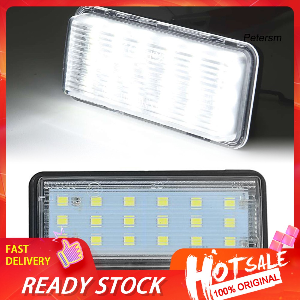 TOYOTA Set 2 Đèn Led Gắn Biển Số Xe Ô Tô Toyota Lx470 Lx570 Gx470