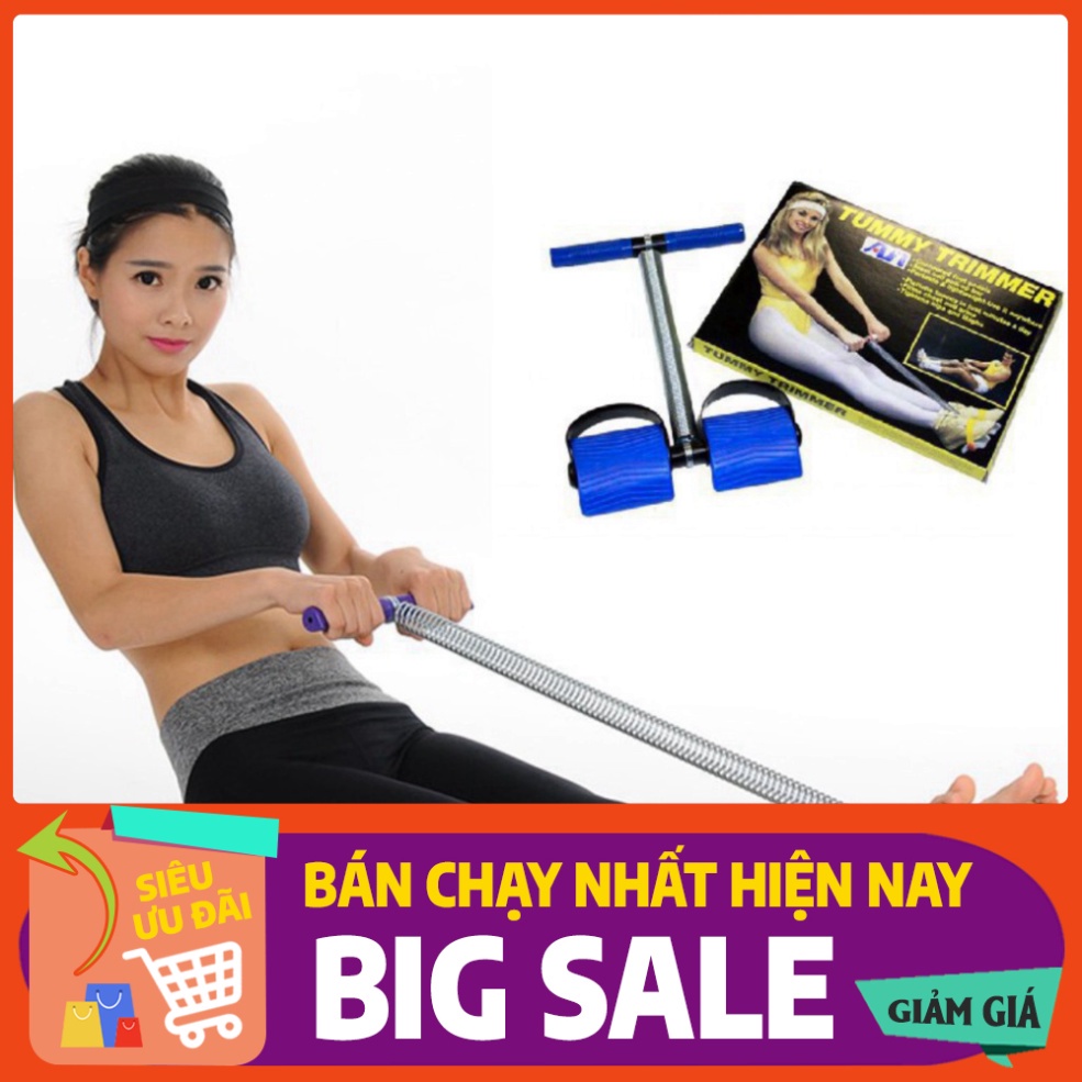 [FREE SHIP] Dụng cụ tập cơ bụng tummy dây kéo lò xo đa năng tại nhà