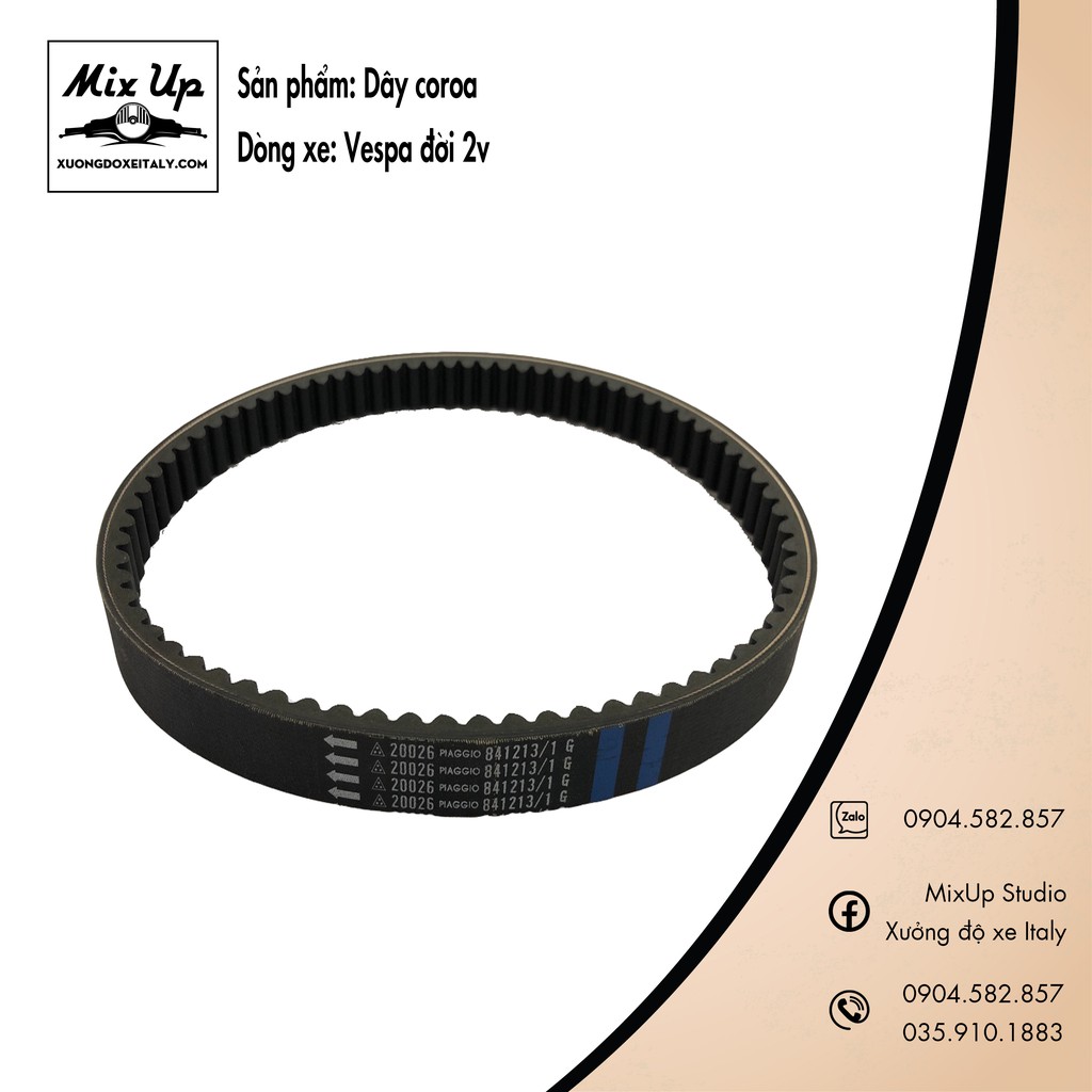 DÂY CUROA TẤT CẢ CÁC DÒNG XE VESPA ĐỜI 2V - 3V