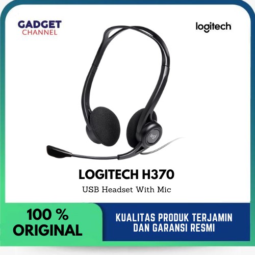 Tai Nghe Logitech H370 Có Mic Chính Hãng 100%