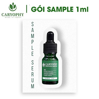 Serum Ngăn Ngừa Mụn Thâm Dành Cho Da Nhờn Caryophy 1ml