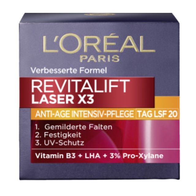 Kem dưỡng da chống lão hóa Loreal Revitalift Laser ×3  50ml-Nội Địa Đức