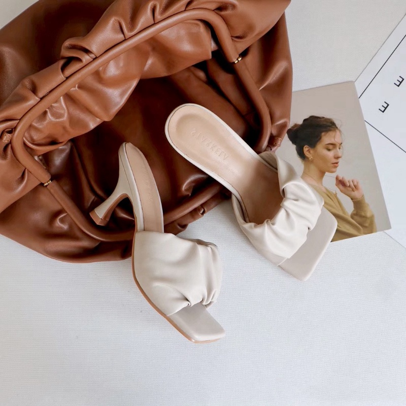 Dép Cao Gót 6.5cm Thời Trang Quyến Rũ Cho Nữ