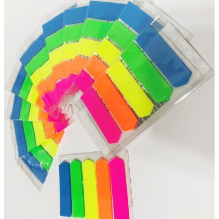 Giấy note/ghi nhớ/phân trang Pronoti/ Bitex 5 màu nhựa