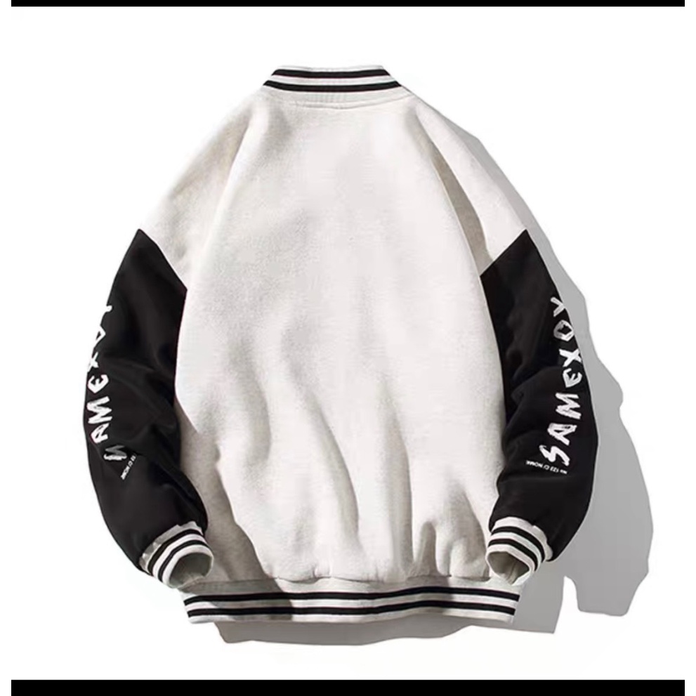 Áo khoác bomber bóng chày nam nữ Unisex họa tiết hình Gấu Siêu Dày Dặn U56 [NewUnisex]