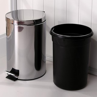 Thùng rác inox chân đạp 20l - đẹp tiện lợi