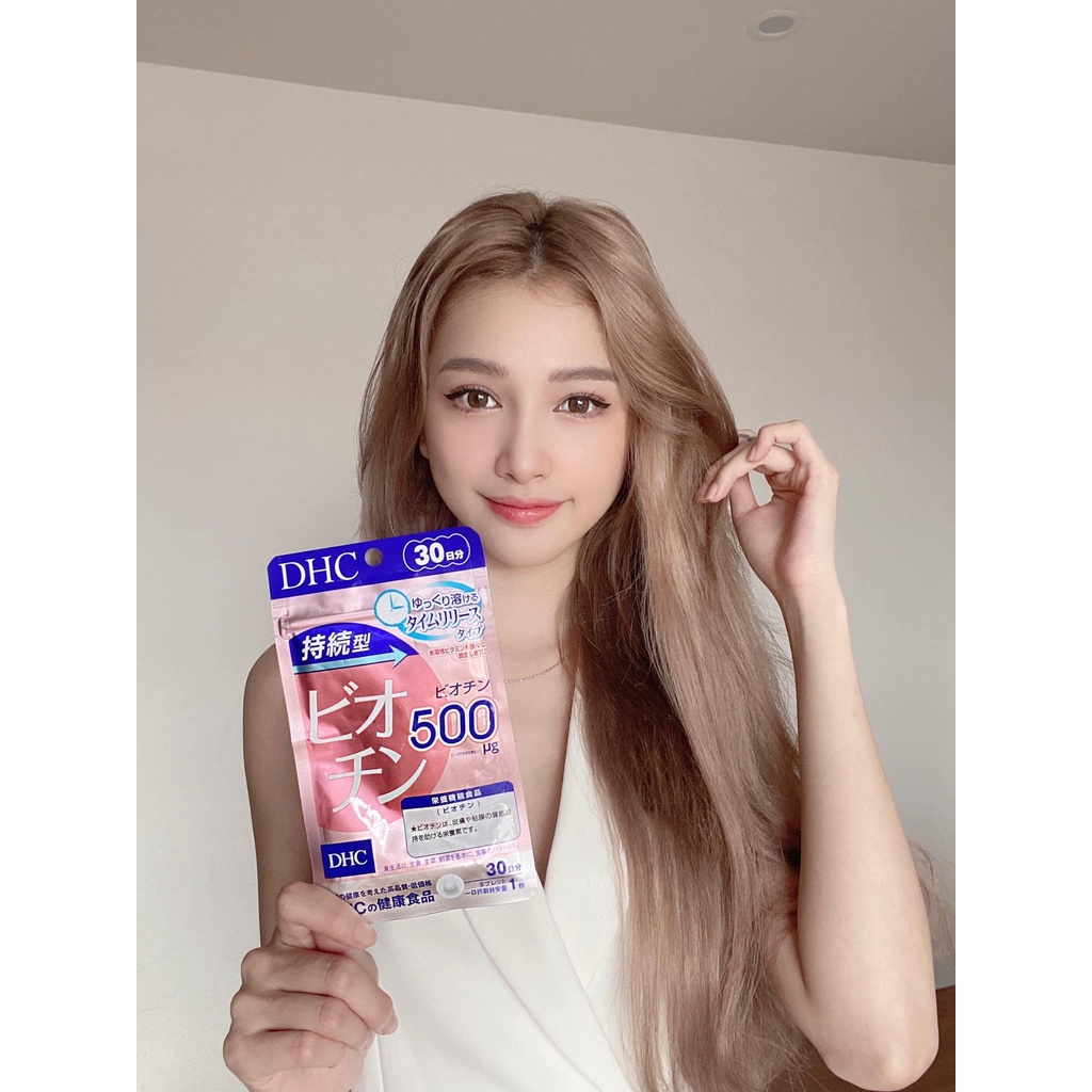 Viên Uống DHC Biotin Ngăn Rụng Tóc Sustained Release Biotin