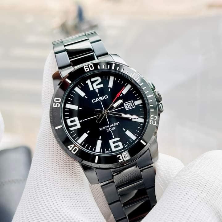Đồng Hồ Casio Nam Dây Kim Loại MTP-VD01B-1BVUDF Chính Hãng