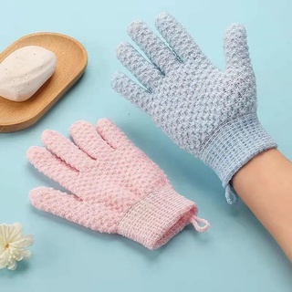  Găng Tay Tắm Kỳ Ghét Tẩy Da Chết Bath Glove  Massage Tạo Bọt Tiện Dụng 12*19cm 