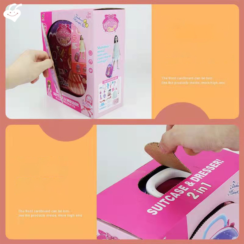 Bộ Đồ Chơi Trang Điểm Có Thể Giặt Sạch Cho Bé
