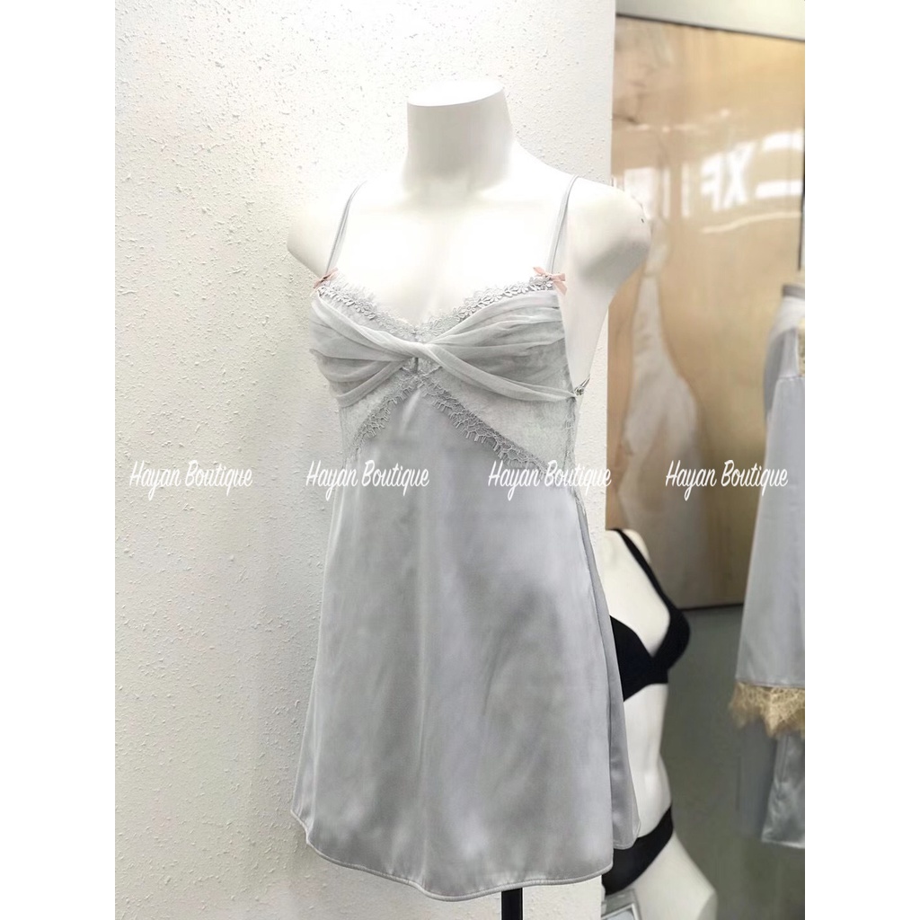 Váy ngủ sexy ren nợ chéo ngực, đầm ngủ gợi cảm quyết rũ #HT152