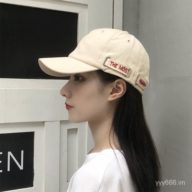 Hat Female Korean-Style Student All-match Baseball Cap Fashion Sunscreen Sunbonnet Street Couple Embroidered Casquette Male