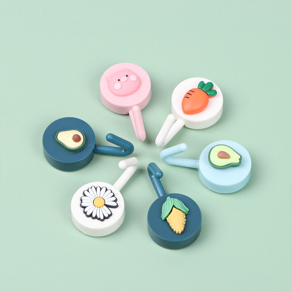 Giá Đỡ Treo Khăn Bằng Nhựa Gắn Tường Màu Trơn Không Cần Khoan Tiện Dụng