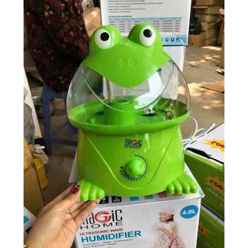 Ếch phun sương, máy phun sương tạo độ ẩm cao cấp-MÁY PHUN SƯƠNG TẠO ẨM HÌNH THÚ KASUMI KM-03