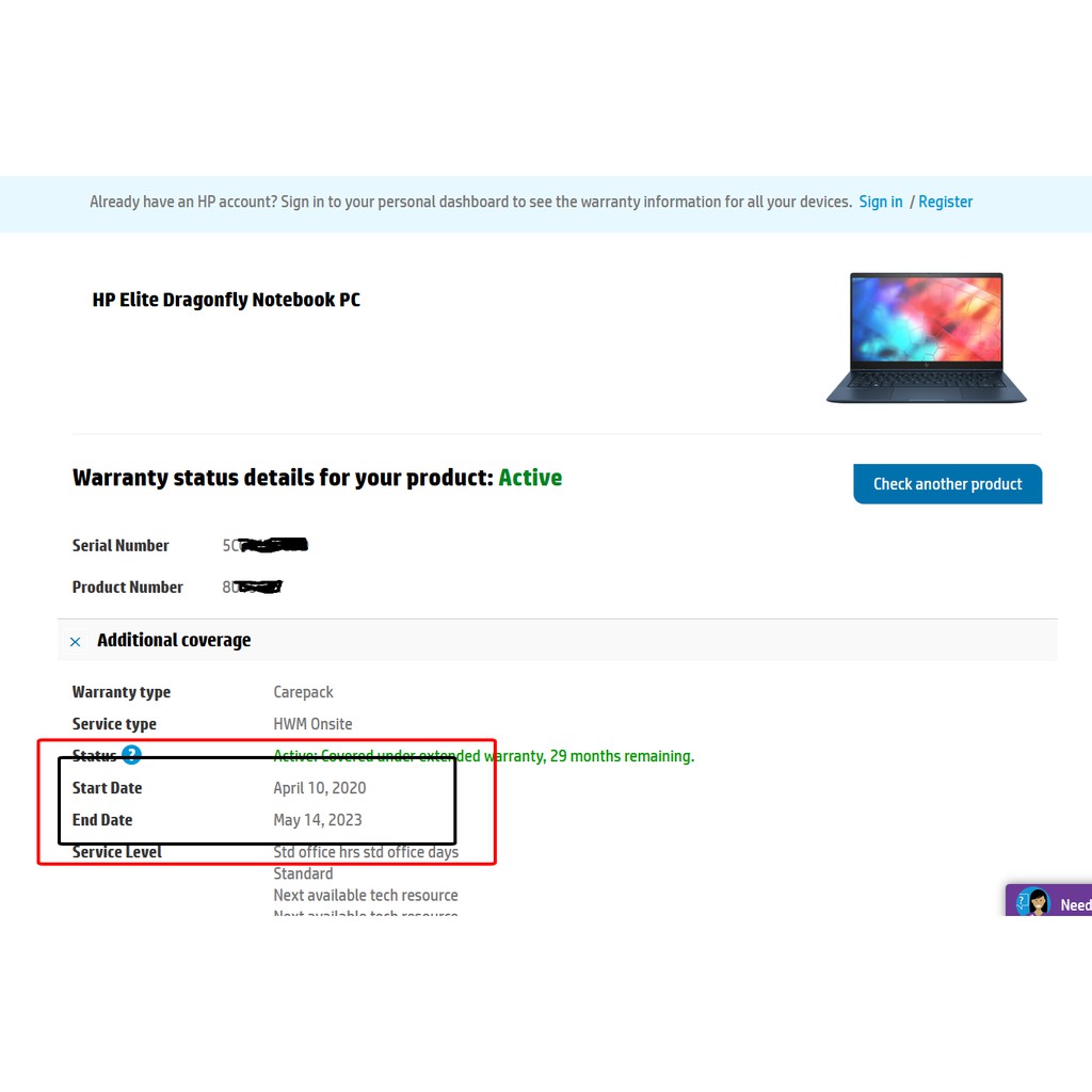 Laptop Hp Elite dragonfly, i7 8665u, 16G, 512G, 13,3in < 1kg, 99%. | BigBuy360 - bigbuy360.vn