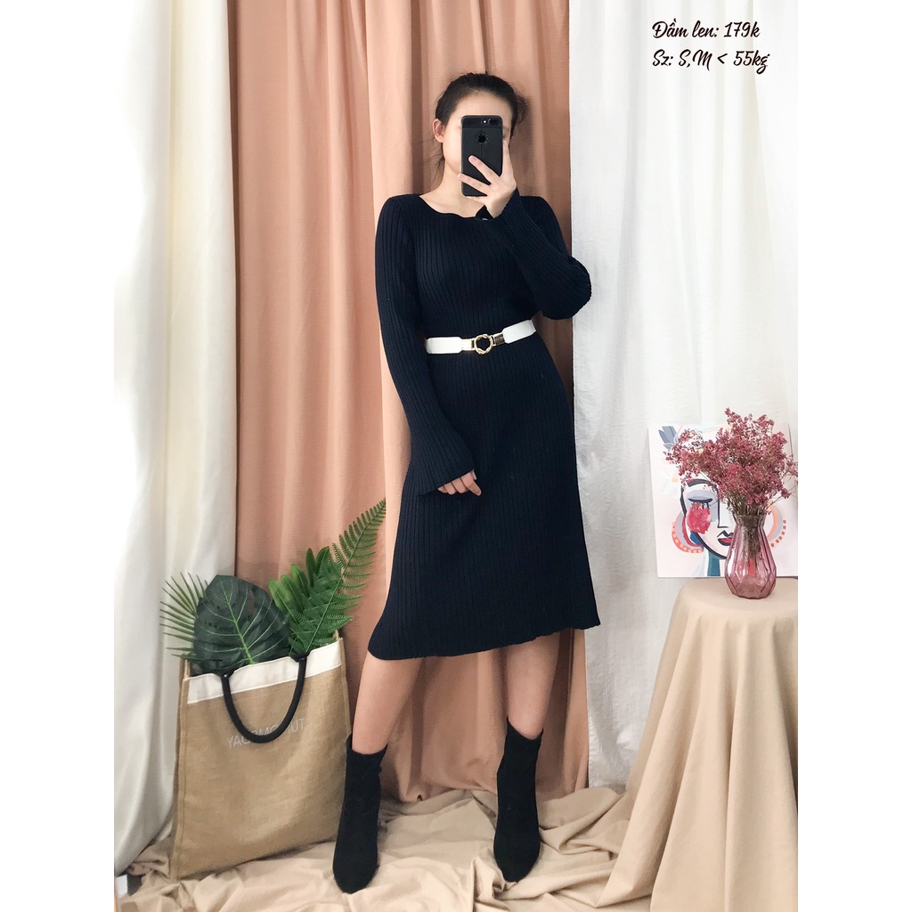Đầm len Hàn 2hand