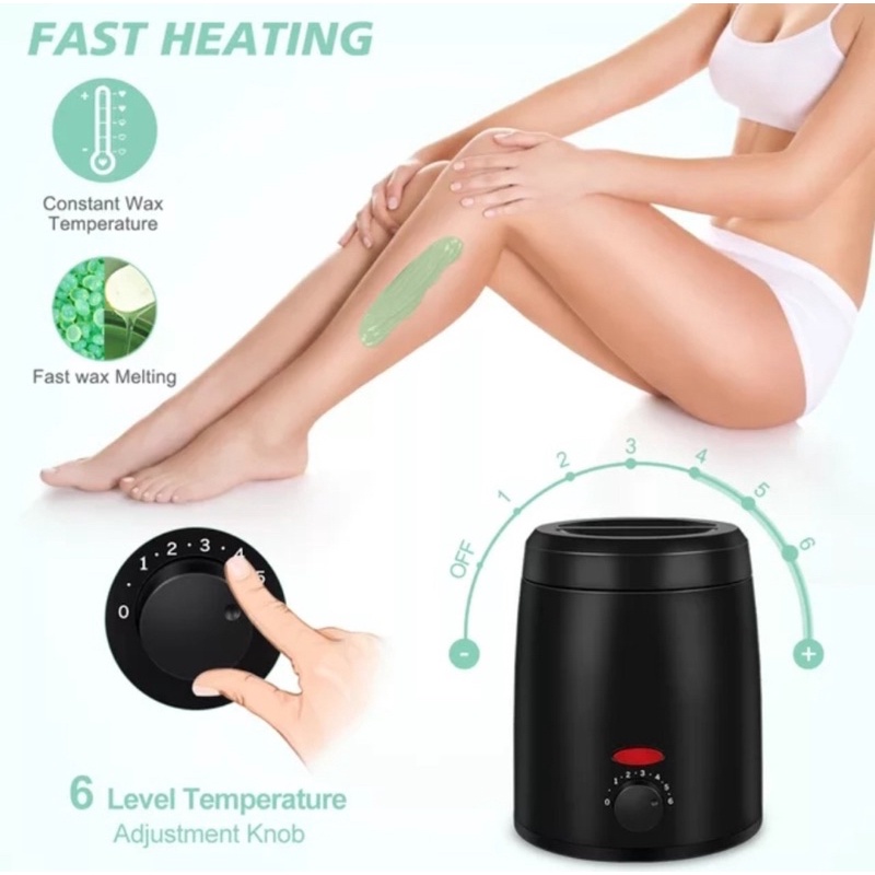 Nôi Nấu Sáp WaxPro - chống dính mini 200ML siêu tiện lợi