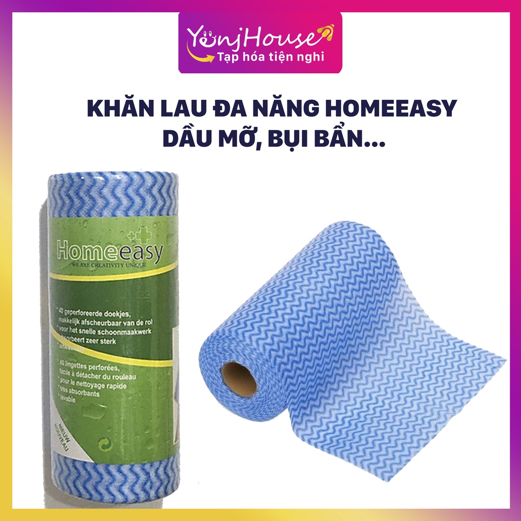 KHĂN LAU ĐA NĂNG HOMEEASY HN1010 ( DẦU MỠ, BỤI BẨN.. ) - YENJHOUSE