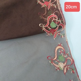 Ren thêu trang trí , size 15cm đến 29cm(1 mét)