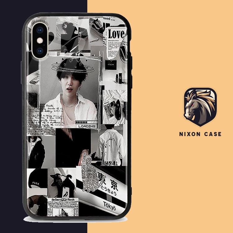 Ốp Chống Bẩn Iphone In Hình BTS NIXON 5S/6/6Plus/6S/6S Plus/6/7/7Plus/8/8Plus/X/Xs/Xs Max/11/11 Pro/11 Promax