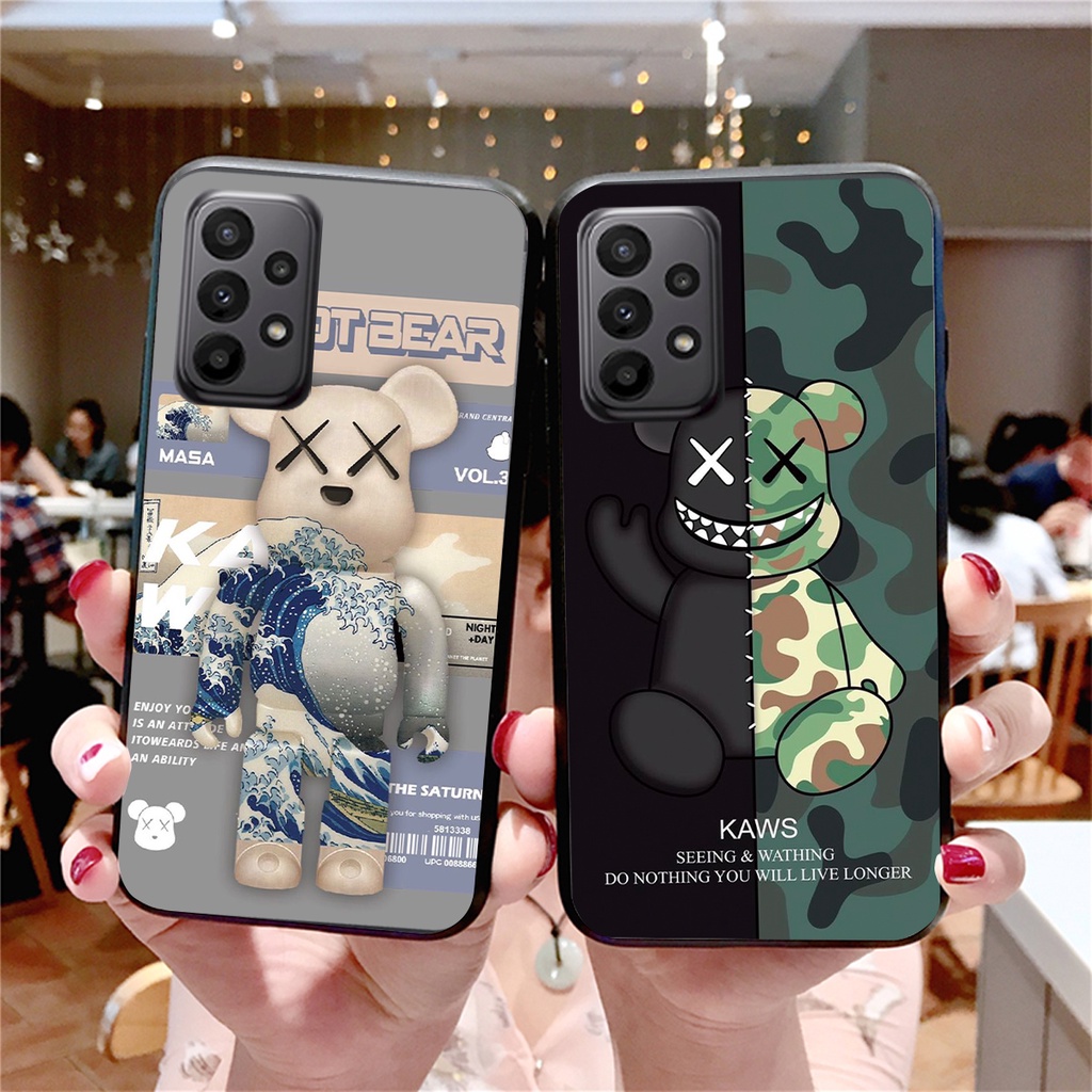 Ốp lưng Samsung A13 -Samsung A23 -Samsung A33 5G - Samsung A53 5G -Samsung A73 5G bearbrick kaws cực đẹp/ ốp lưng bearbr
