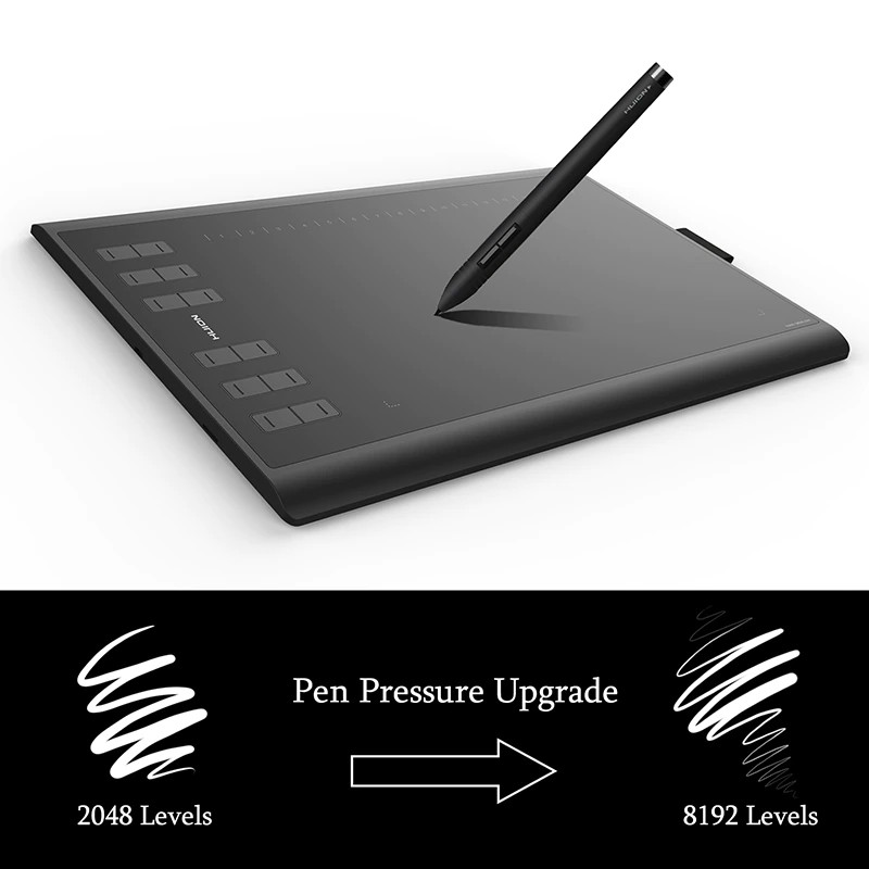 (Quà tặng 139k) Bảng vẽ cảm ứng Huion 1060 Plus, phiên bản nâng cấp từ dòng bảng vẽ 1060