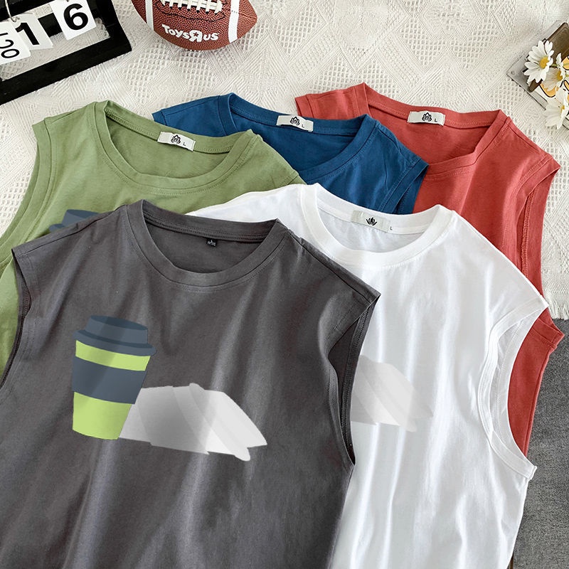 Áo Ba Lỗ Thể Thao Plus Fertilizer Tăng Chiều Cao 7 Kiểu Dáng Đơn Giản Mùa Hè Cho Nam M-5Xl