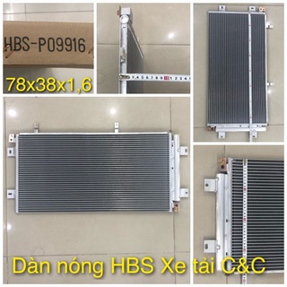 Dàn nóng HBS các dòng xe tải (Auman/Trường Giang/Thaco Olin/Faw/Thaco Auman/C&C )
