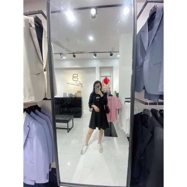 Váy hoodie nỉ Vero Moda auth