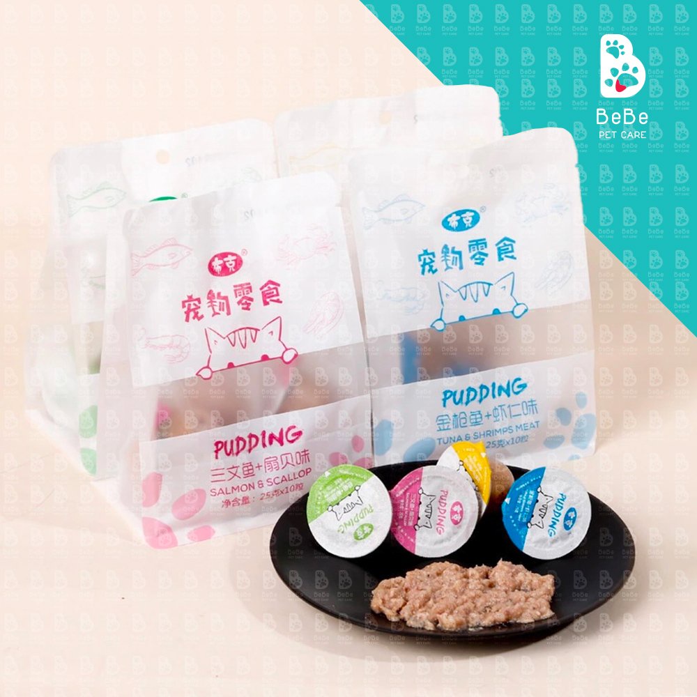 Pudding Hải Sản Bổ Sung Dinh Dưỡng Cho Mèo 25Gr