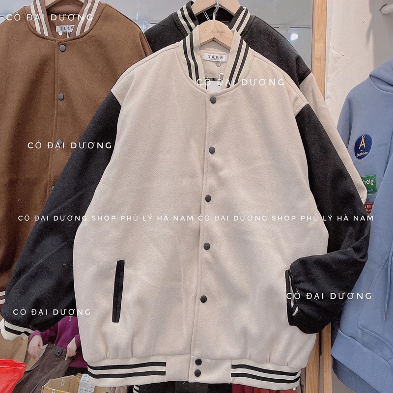 áo bomber vải dạ trơn | BigBuy360 - bigbuy360.vn